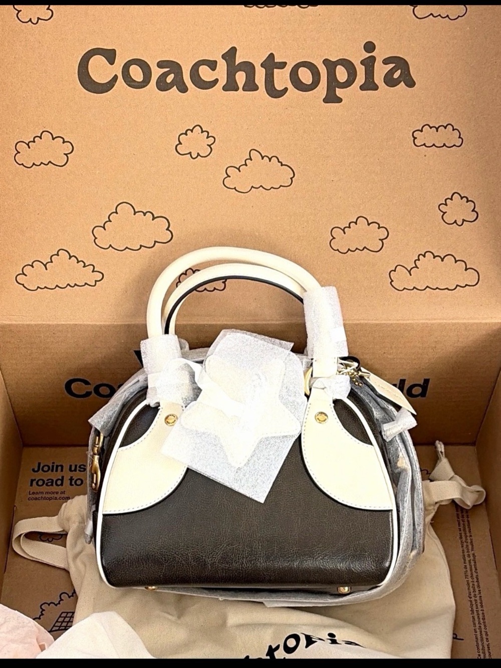 Coachtopia Bowling Top Handle Bag